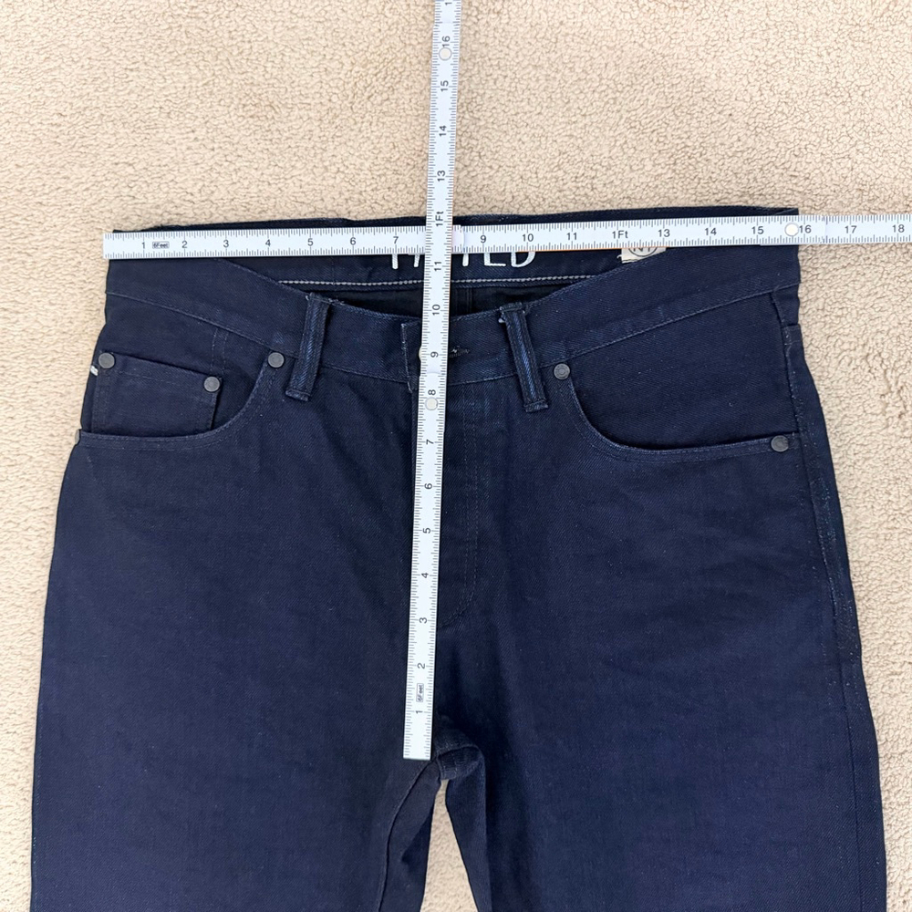 Fitted Underground W15 Greensboro Selvedge Jeans 31 Dark Indigo - Picture 12 of 12